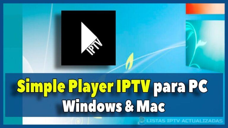 baixar baixar Simple Player IPTV windows pc